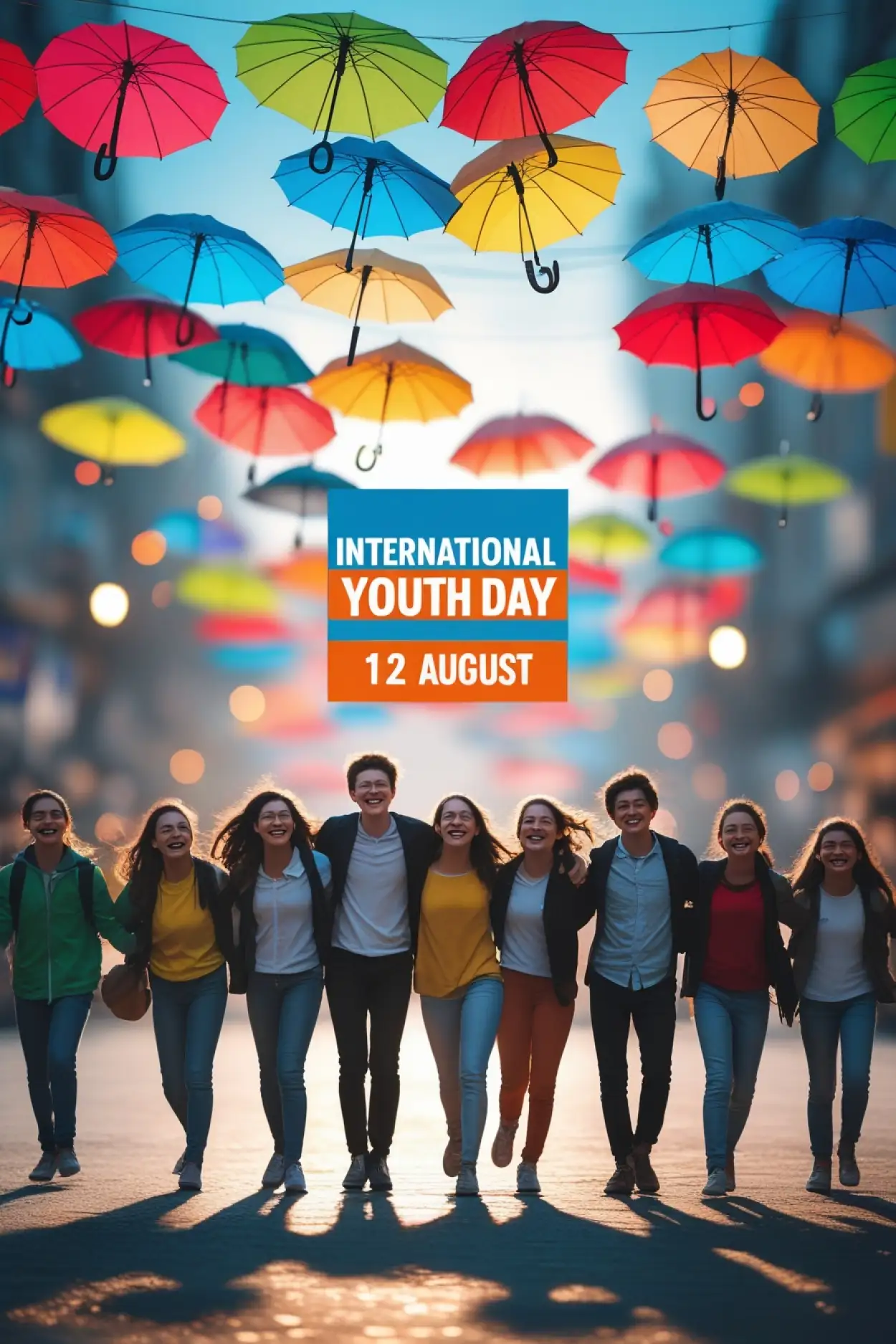 international youth day short slogans for banners
