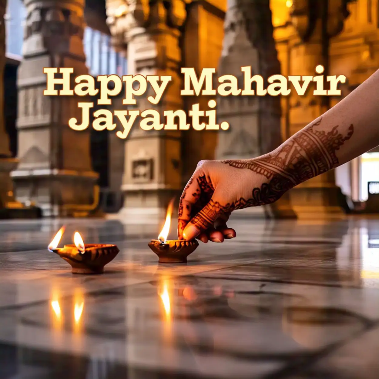 Jainism Mahavir Jayanti greetings HD