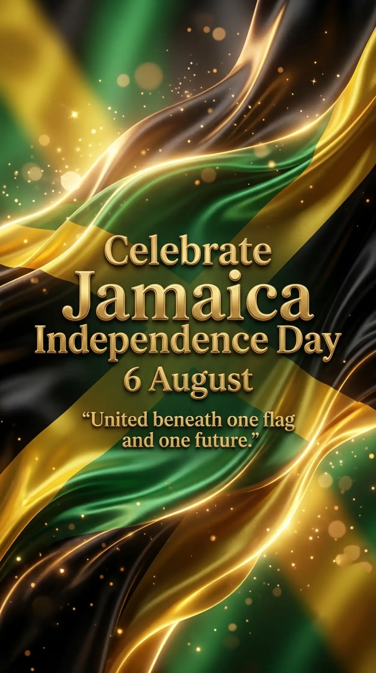 Free Download Jamaica Independence Day 2026 Email Banner - High Quality Jamaica Independence Day 2026 Image
