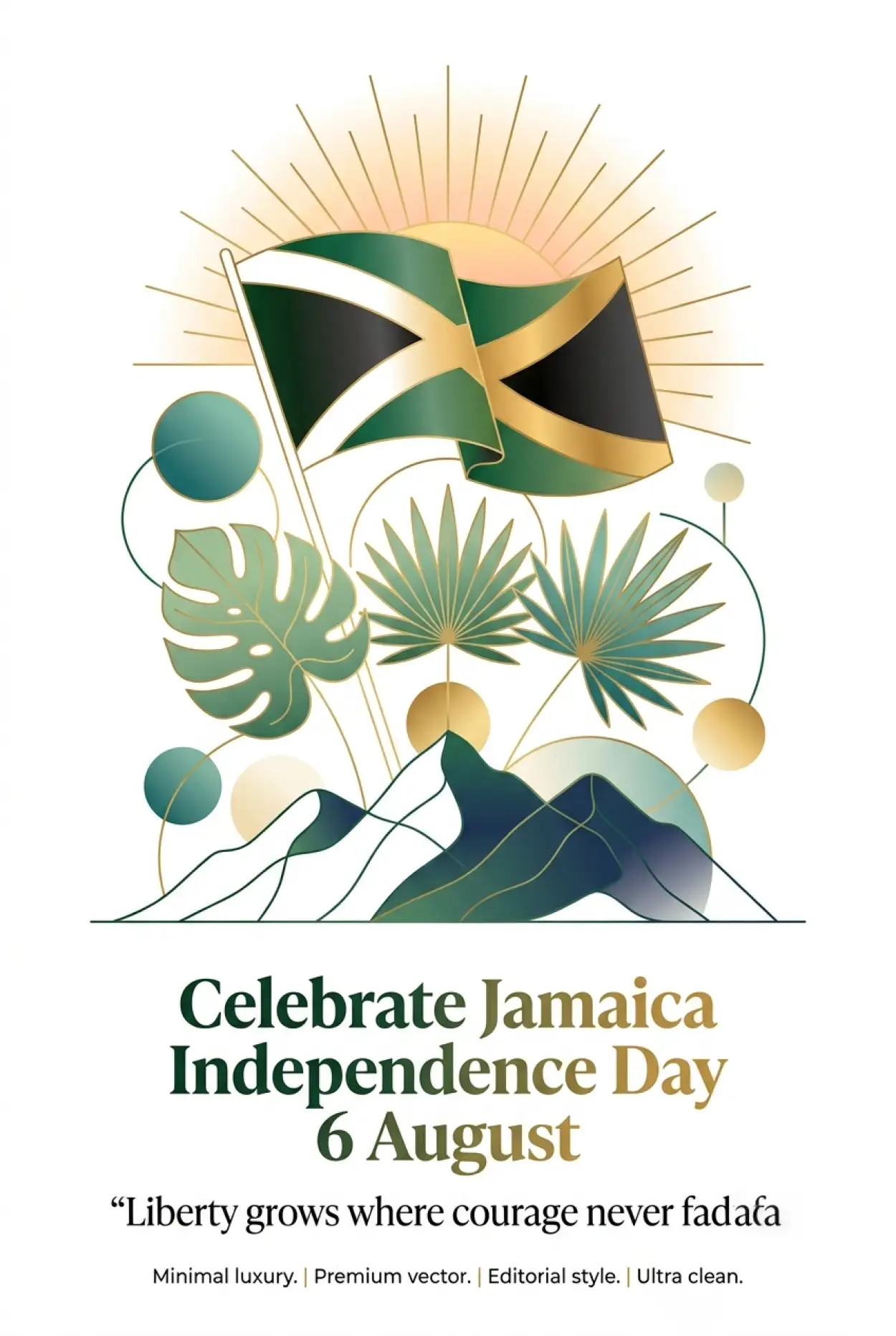 Free Download Jamaica Independence Day 2026 Emblem - High Quality Jamaica Independence Day 2026 Image
