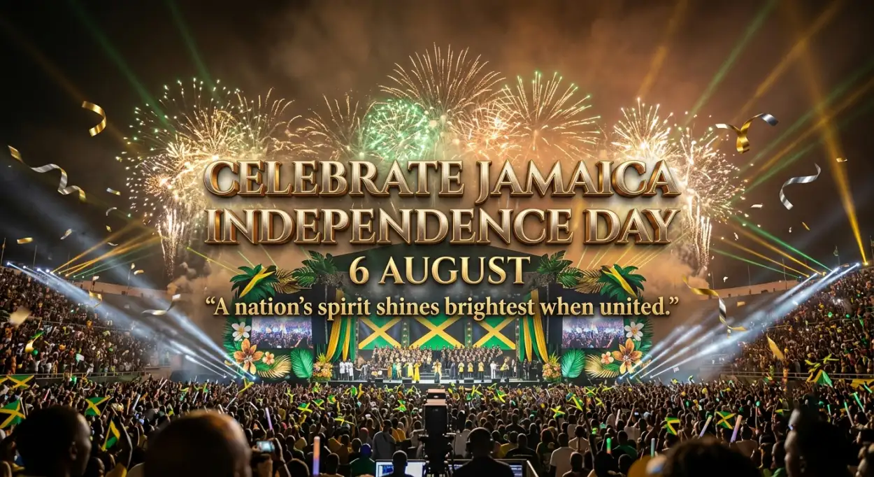 Free Download Jamaica Independence Day 2026 Event Graphics - High Quality Jamaica Independence Day 2026 Image