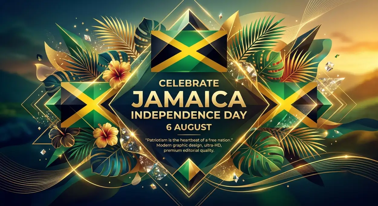 Free Download Jamaica Independence Day 2026 Patriotic Celebration - High Quality Jamaica Independence Day 2026 Image
