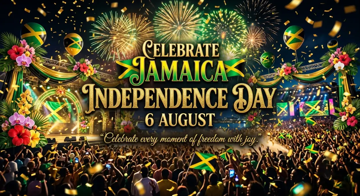 Free Download Jamaica Independence Day 2026 - High Quality Jamaica Independence Day 2026 Image