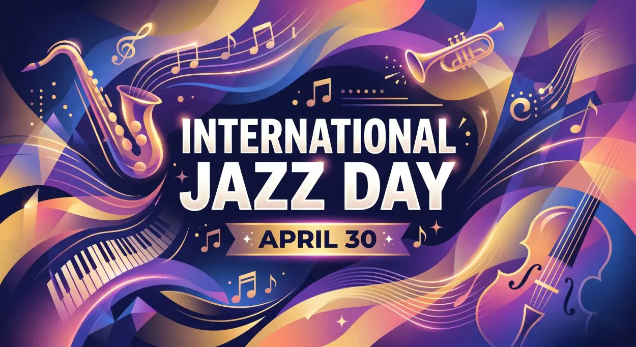 Free Download Jazz Day Article Content Ideas - High Quality International Jazz Day 2026 Image