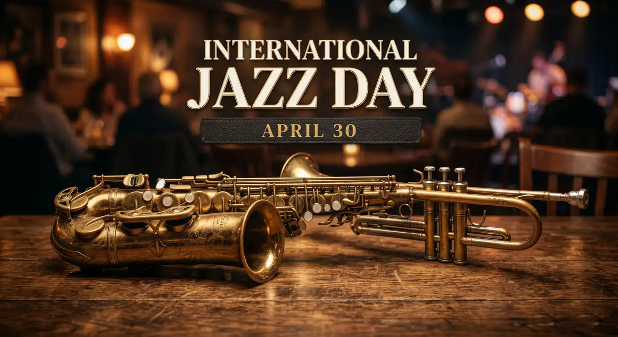 Free Download Jazz Day Facts And History 2026 - High Quality International Jazz Day 2026 Image