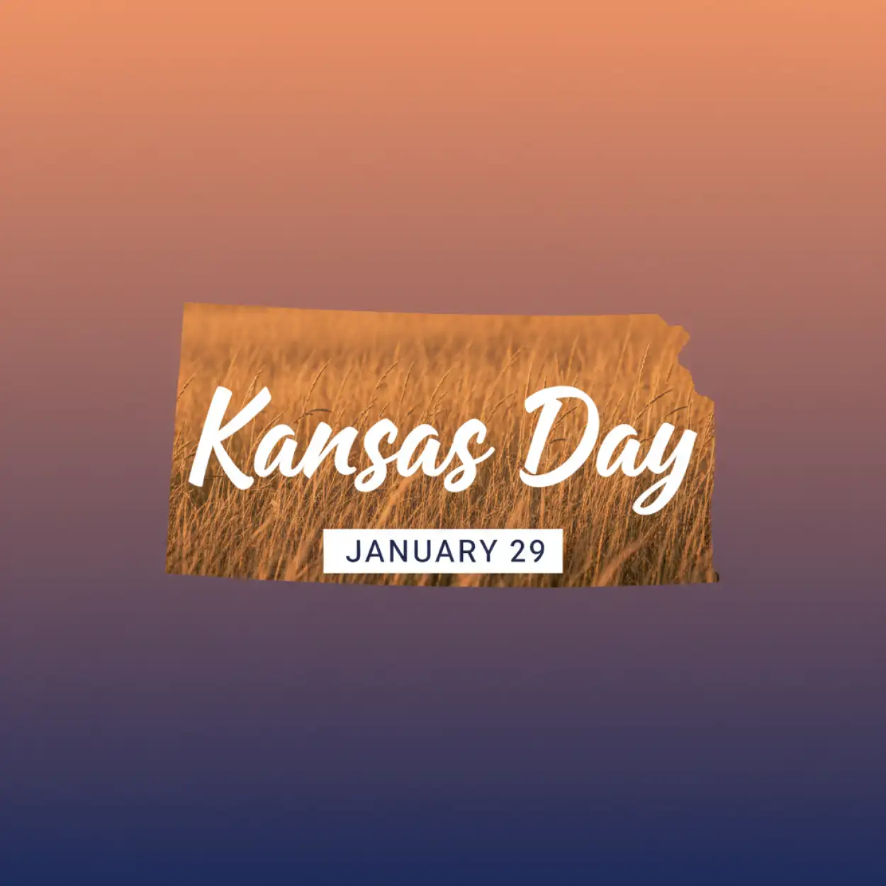 kansas day minimalist design