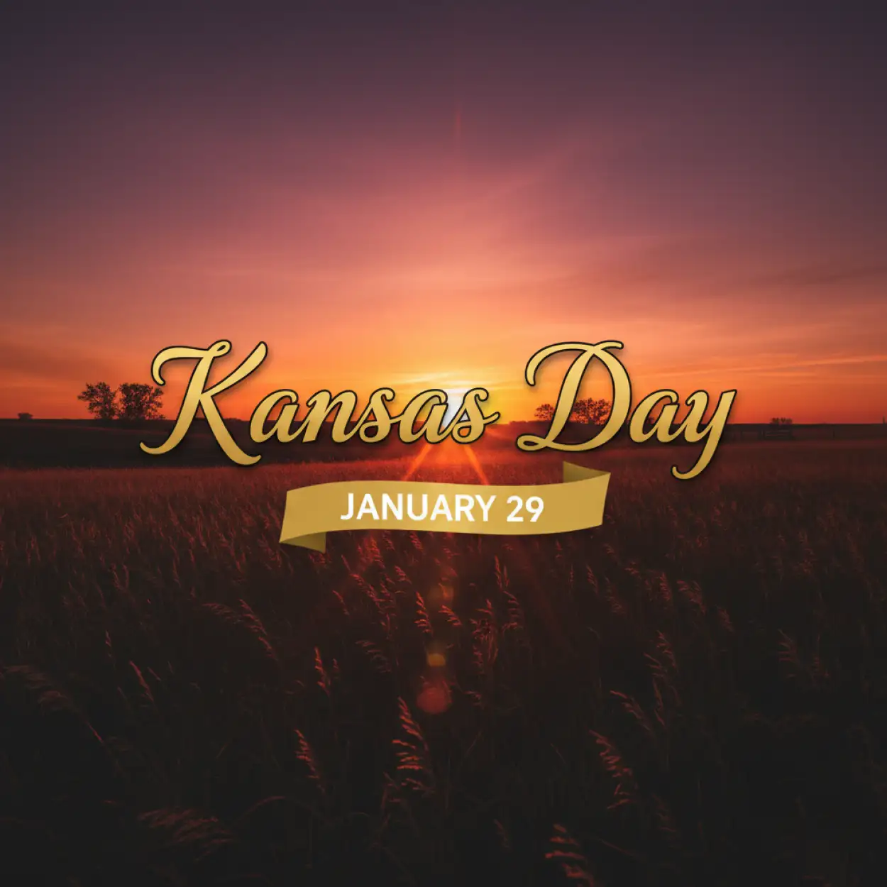 kansas day prairie background