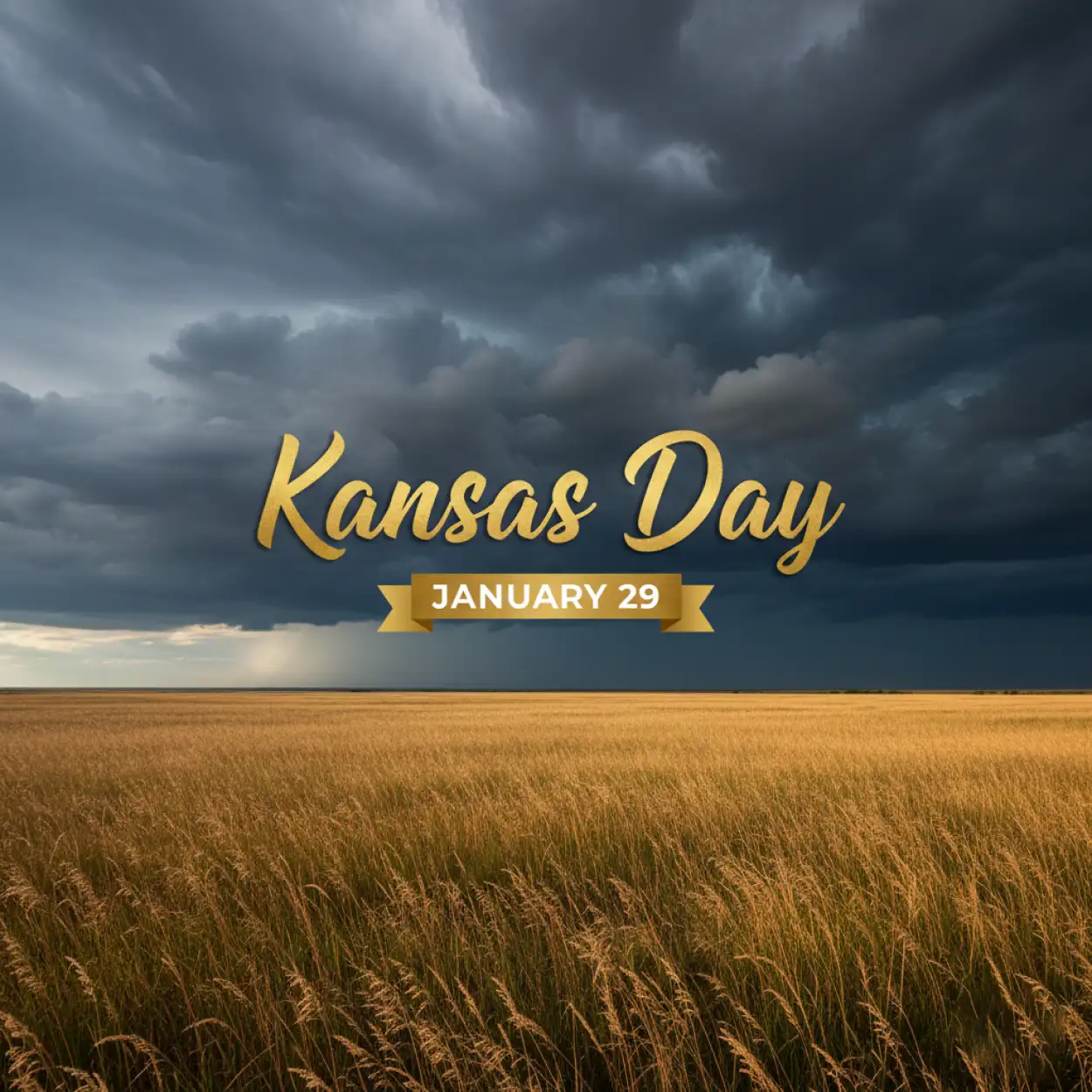 kansas day theme background
