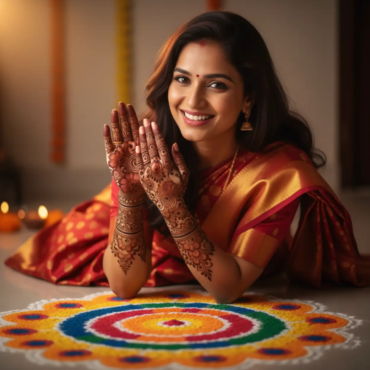 Free Download Karva Chauth Mehndi Design For Engagement Look - High Quality Karva Chauth Mehndi Design Background