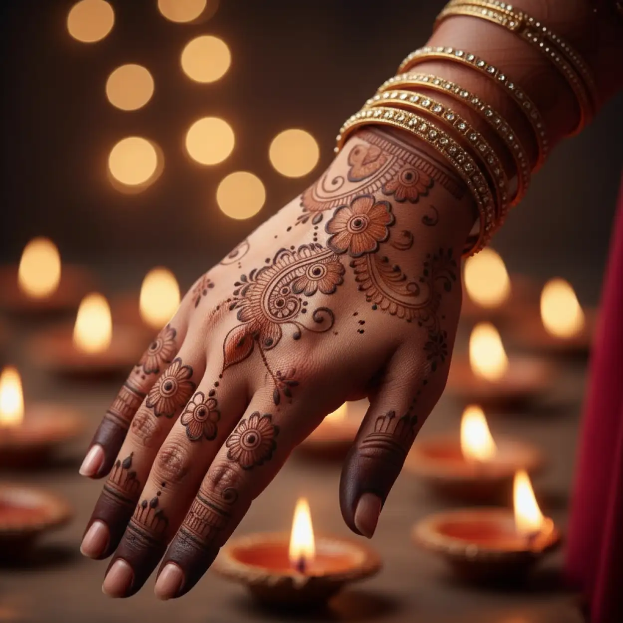 Free Download Karva Chauth Mehndi Design With Name - High Quality Karva Chauth Mehndi Design Background