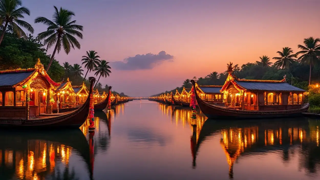 kerala boat race onam background hd