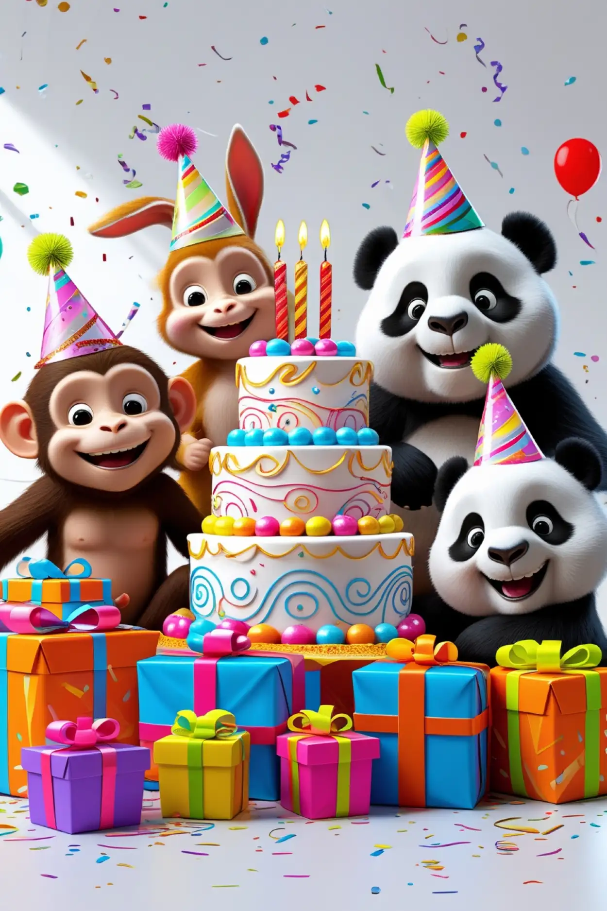 Kids Birthday Background Cartoon Style - Royalty Free Birthday Background Image | Pngmagic Free Download Kids Birthday Background Cartoon Style - High Quality Birthday Background Background