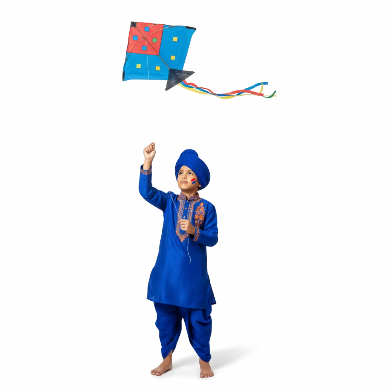 kite flying background removed png