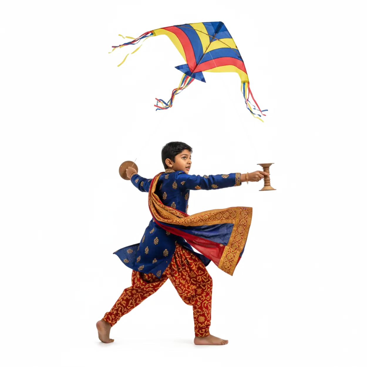 kite flying silhouette png