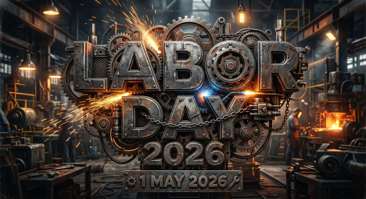 Free Download Labor Day 2026 Hd Wallpaper Free Download - High Quality International Labor Day Wishes 2026 Image