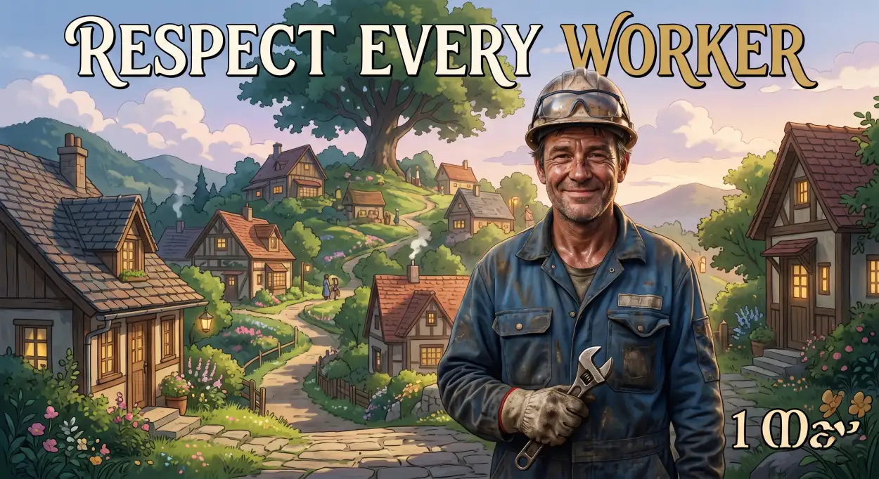 Free Download Labor Day Global Event Images - High Quality International Labor Day Wishes 2026 Image