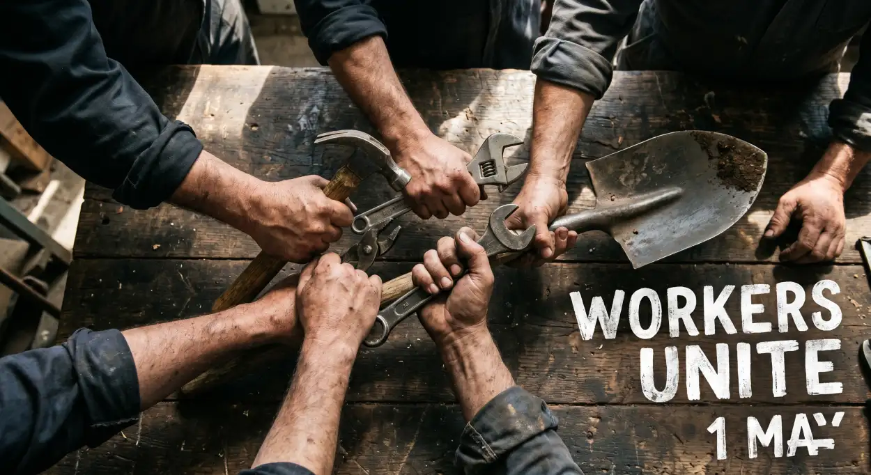 Free Download Labor Day Quotes Images For Facebook - High Quality International Labor Day Wishes 2026 Image