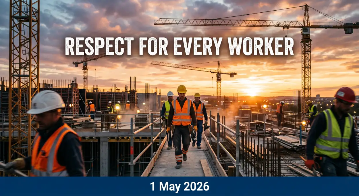 Free Download Labour Day 2026 Wishes For Employees And Workers Images - High Quality International Workers Day 2026 Wishes Image