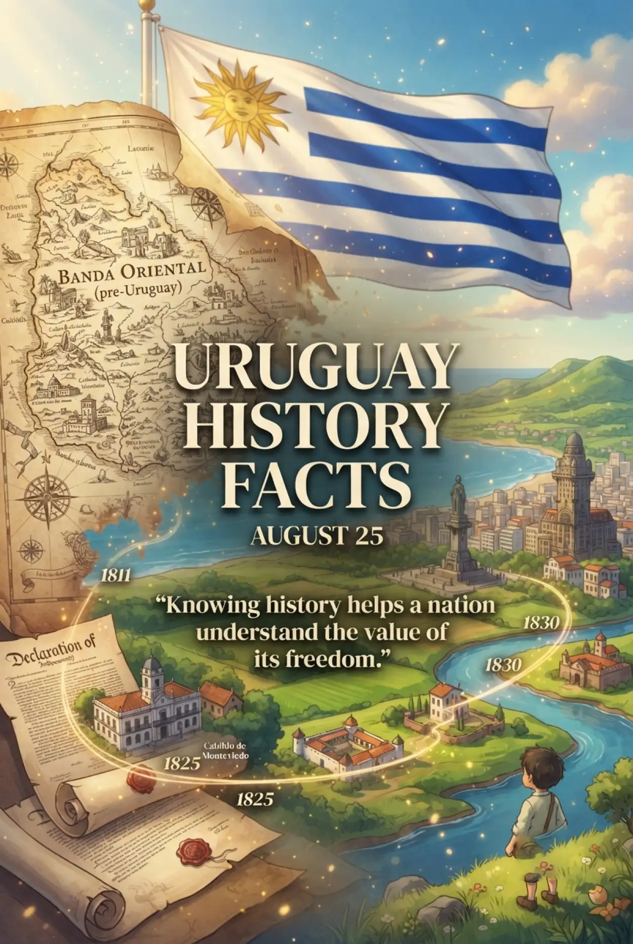 Free Download Learn About Uruguay Independence Day History And Culture - High Quality Uruguay Independence Day 2026 Image
