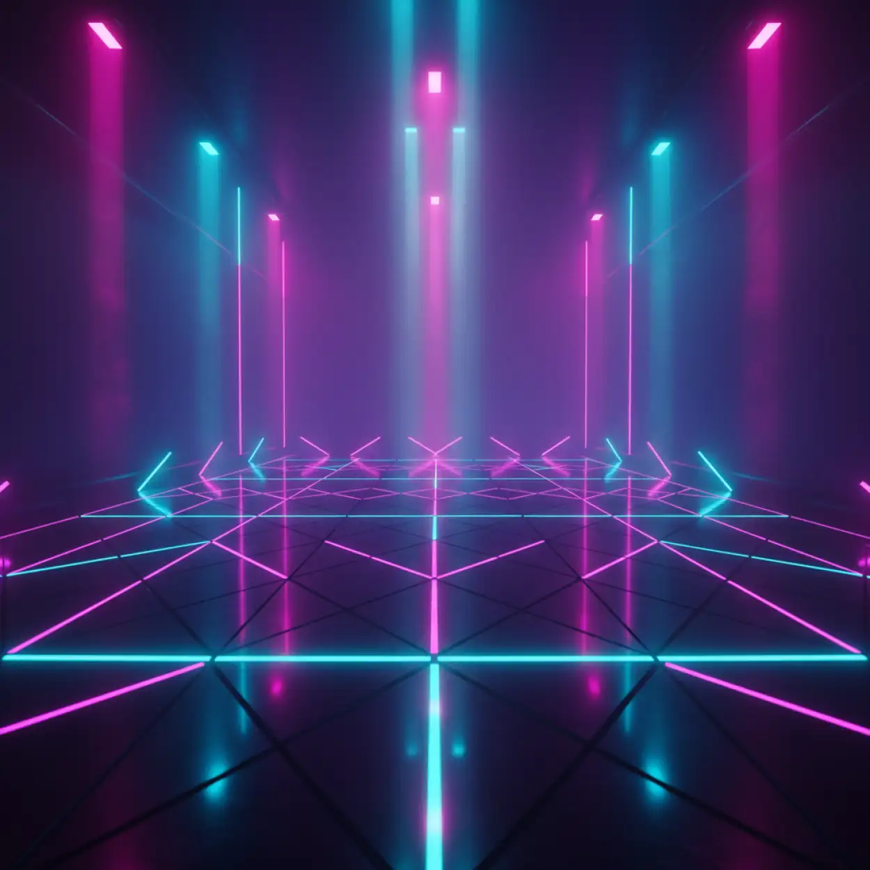 led light background