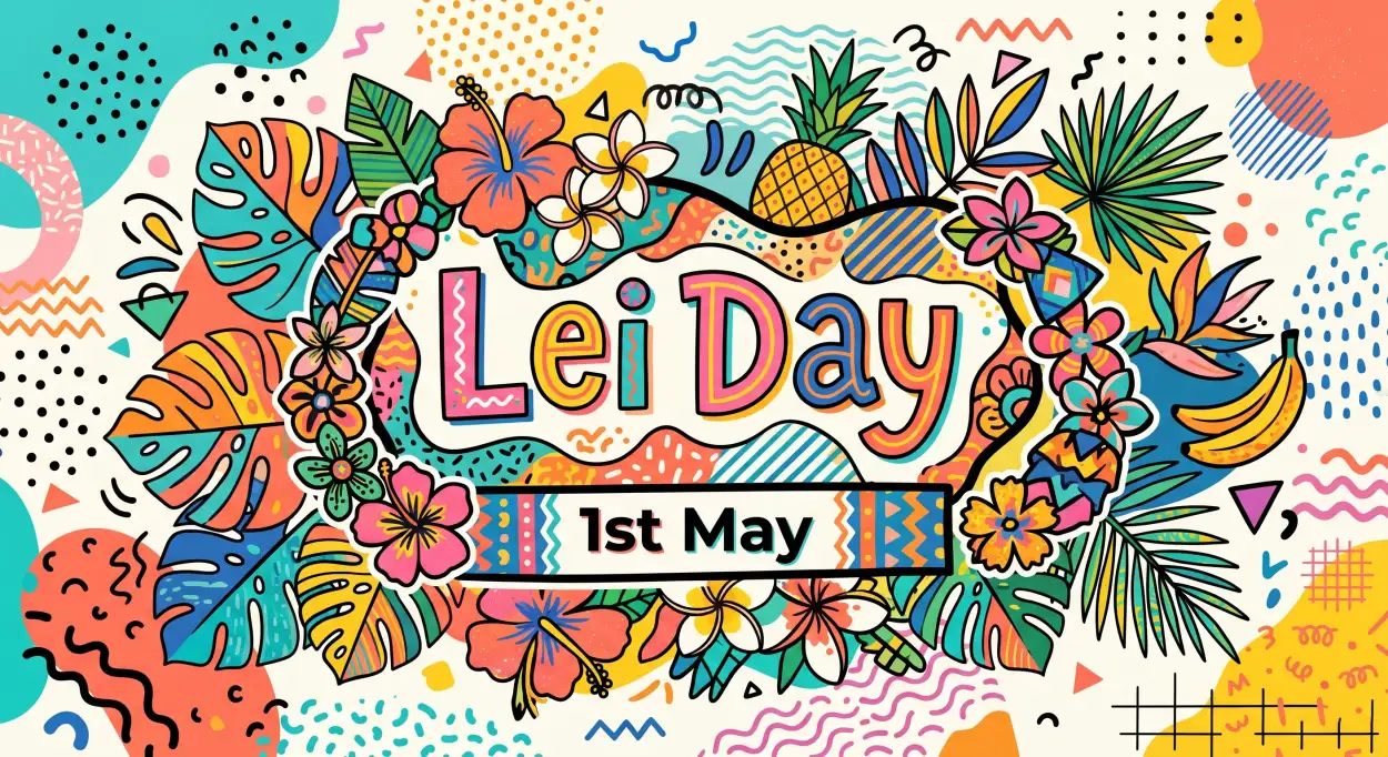 Free Download Lei Day 2026 Branding Design Ideas - High Quality Lei Day 2026 Image