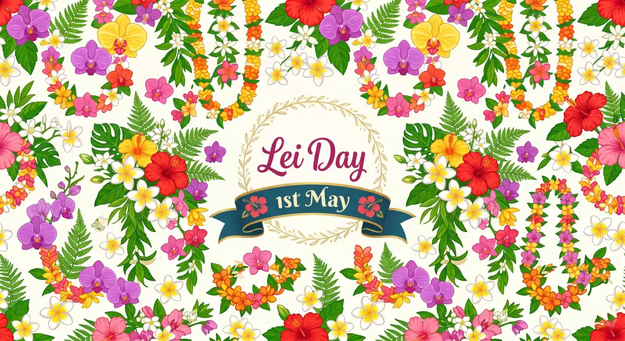 Free Download Lei Day 2026 Clipart Free Download - High Quality Lei Day 2026 Image
