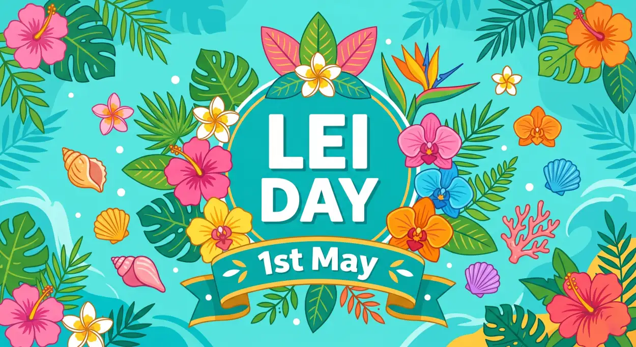 Free Download Lei Day 2026 Festival Branding Kit - High Quality Lei Day 2026 Image