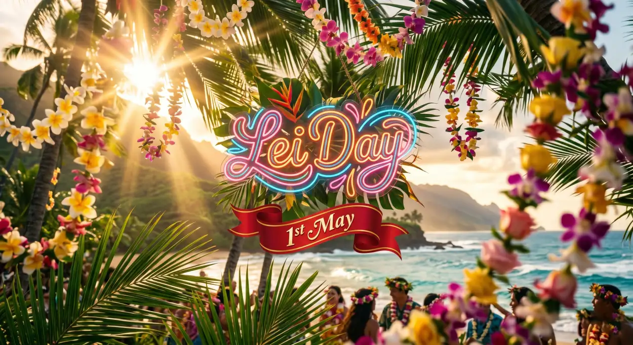 Free Download Lei Day 2026 Festival Images Hd Download - High Quality Lei Day 2026 Image