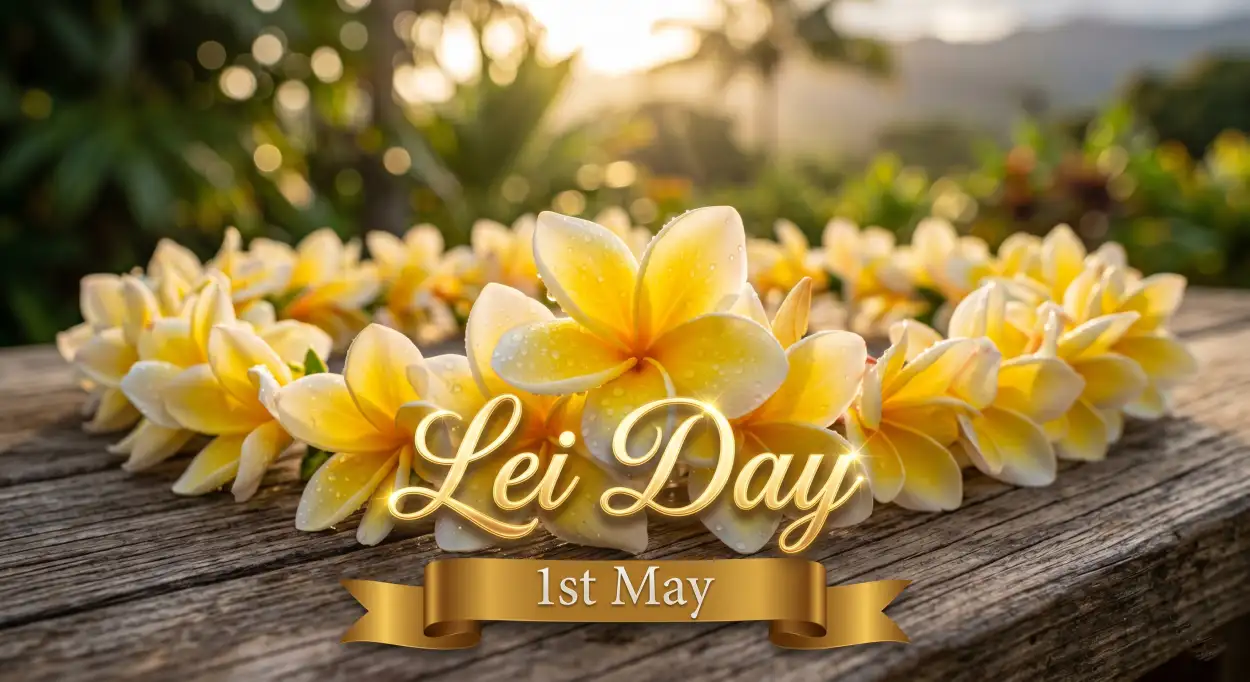 Free Download Lei Day 2026 Floral Texture Background - High Quality Lei Day 2026 Background Image