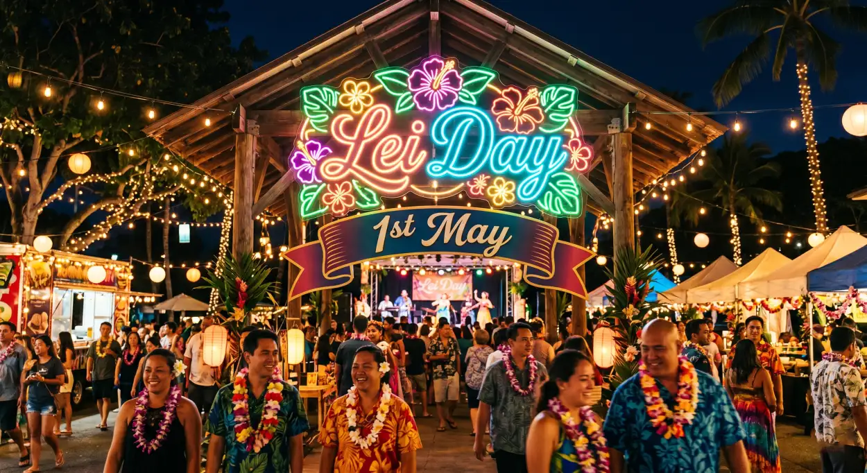 Free Download Lei Day 2026 Hd Festival Images - High Quality Lei Day 2026 Image