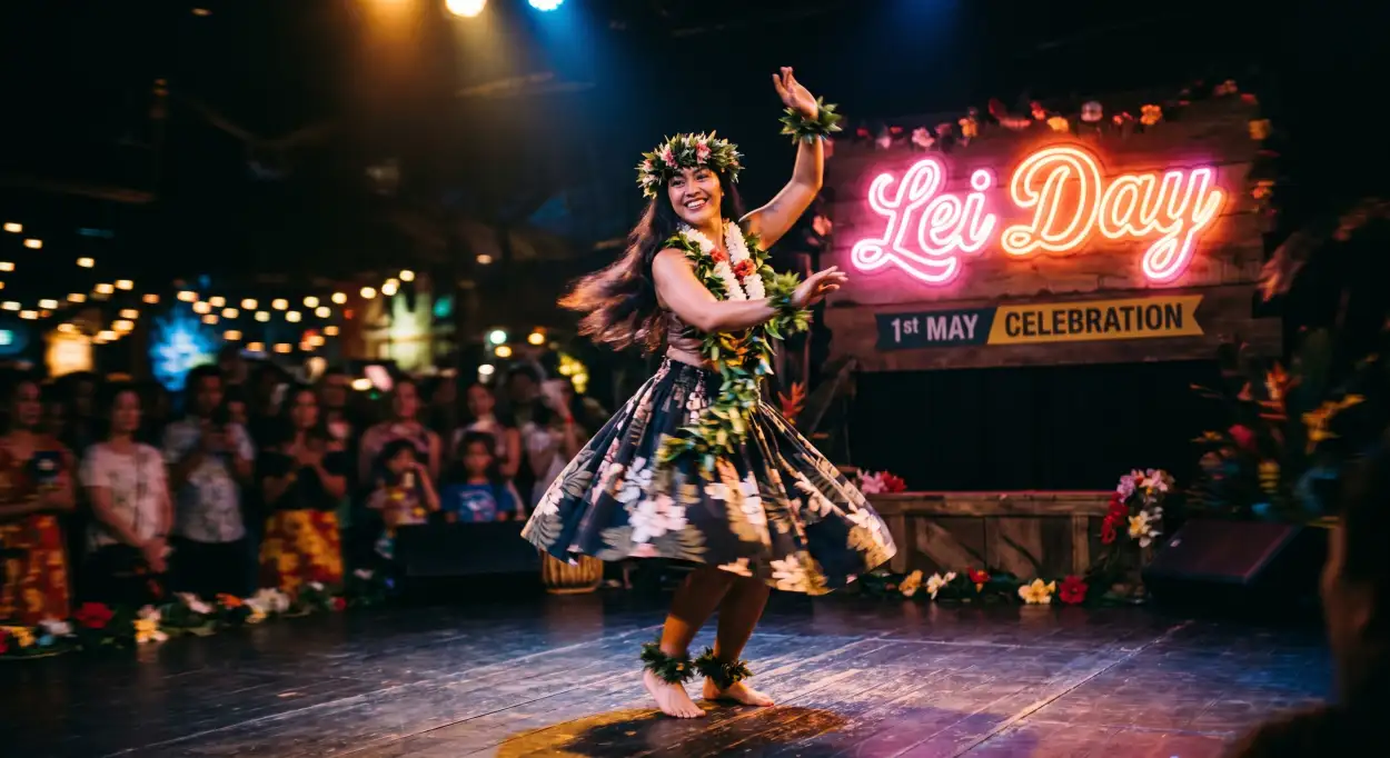 Free Download Lei Day 2026 Instagram Post Images - High Quality Lei Day 2026 Image