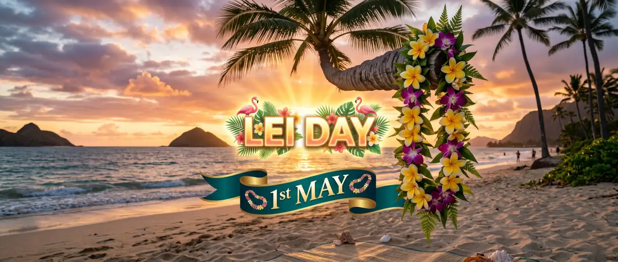 Free Download Lei Day 2026 Instagram Reel Cover - High Quality Lei Day 2026 Image