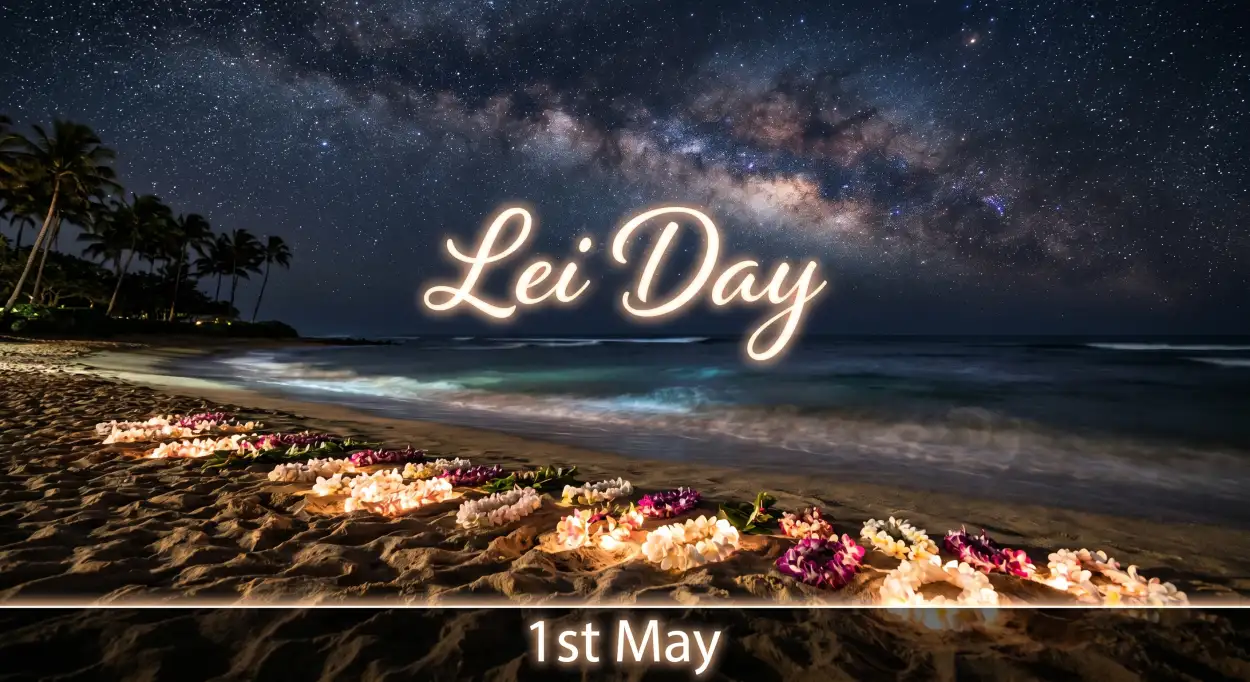 Free Download Lei Day 2026 Whatsapp Status Images - High Quality Lei Day 2026 Image