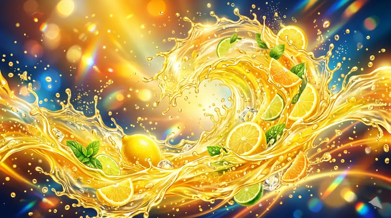 Free Download Lemon Juice Drink Splash Wallpaper - High Quality Lemon Juice Background Background Image