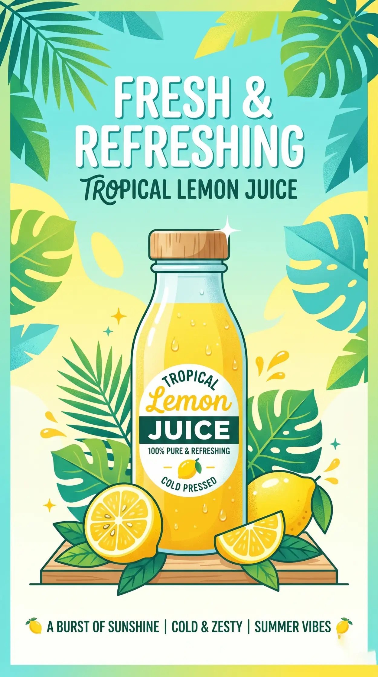 Free Download Lemon Juice Poster Design Background - High Quality Lemon Juice Background Background Image