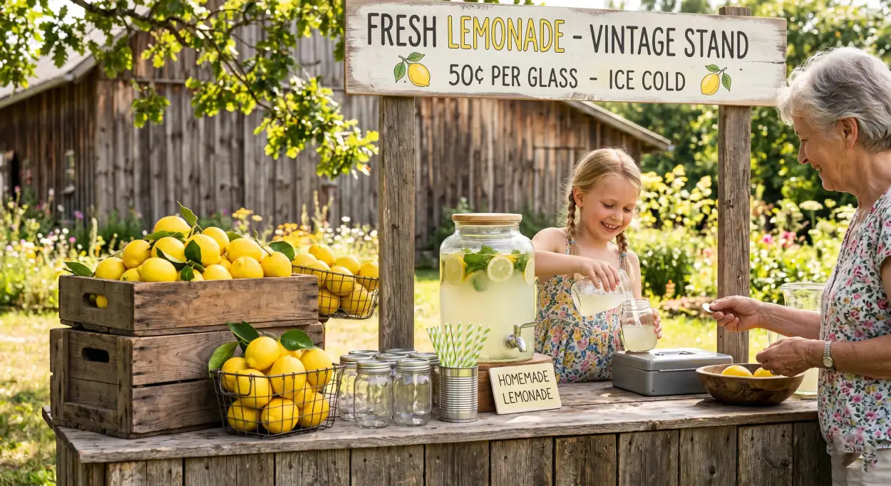 Free Download Lemonade Commercial Banner - High Quality Lemon Juice Background Background Image
