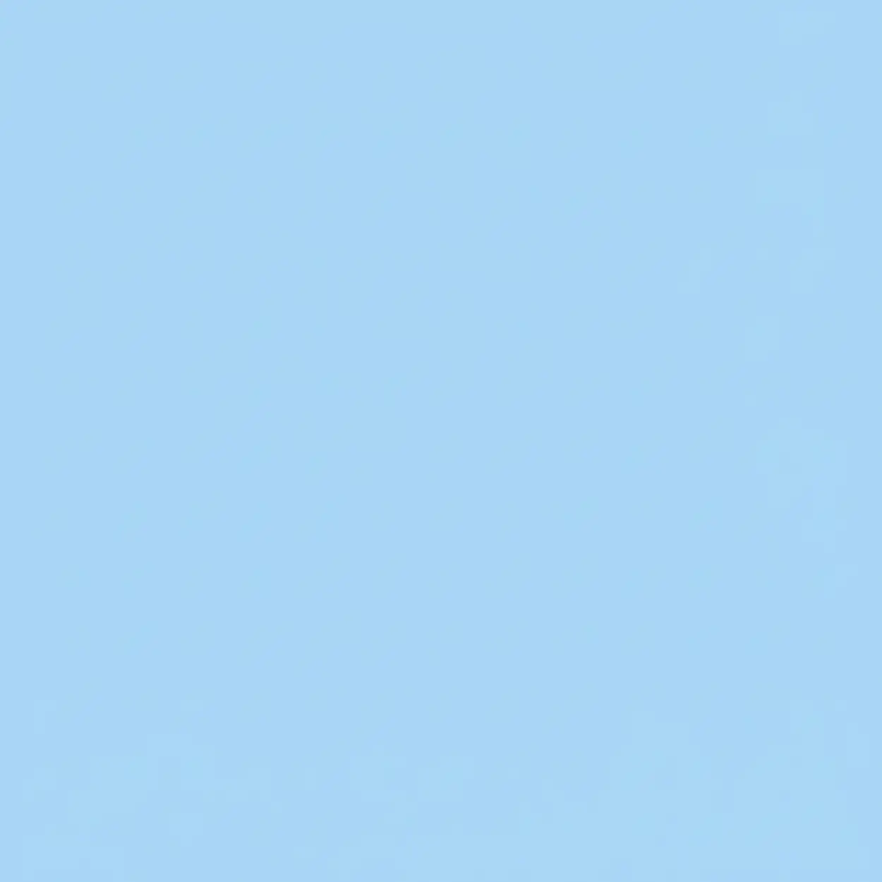 light blue background empty