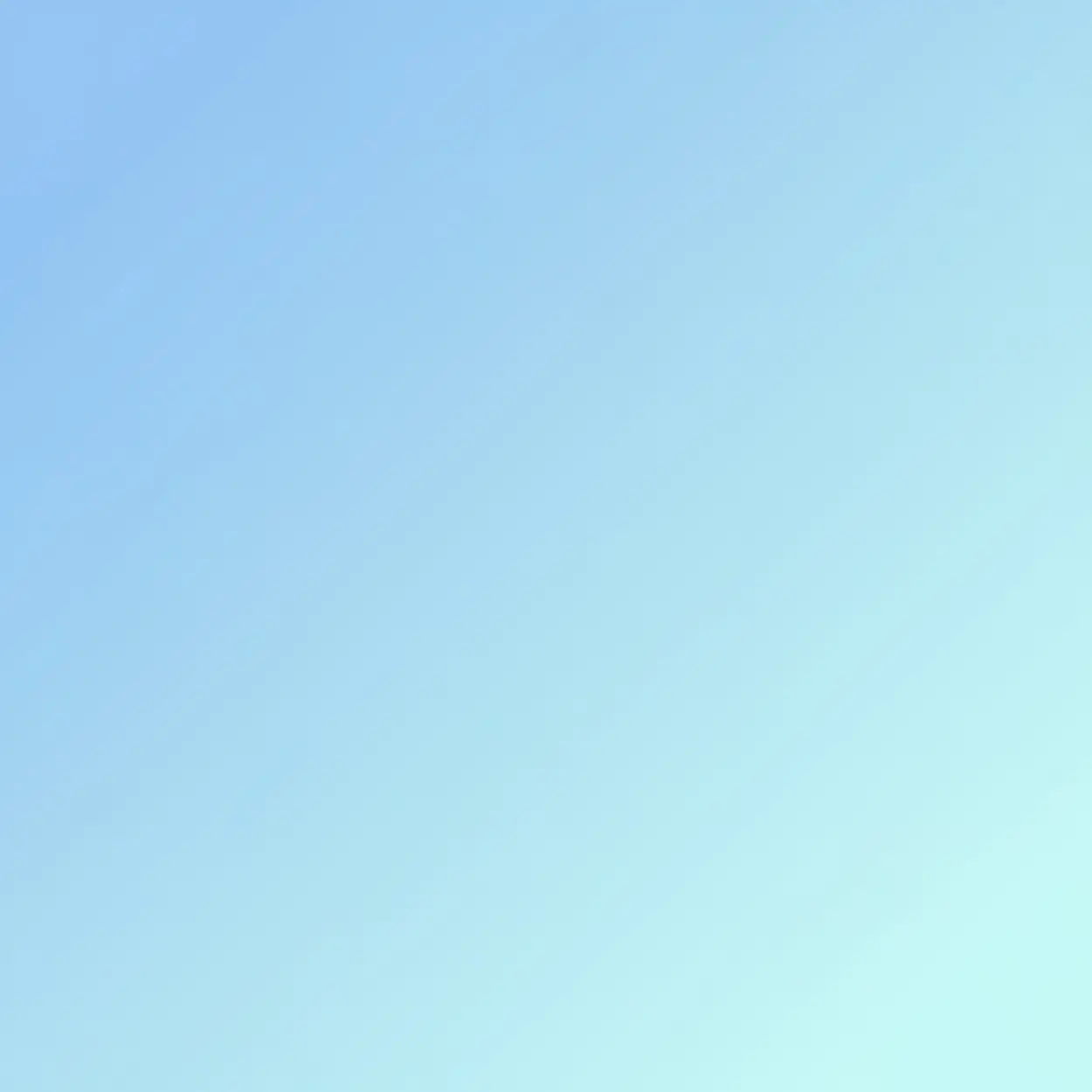 light blue background gradient