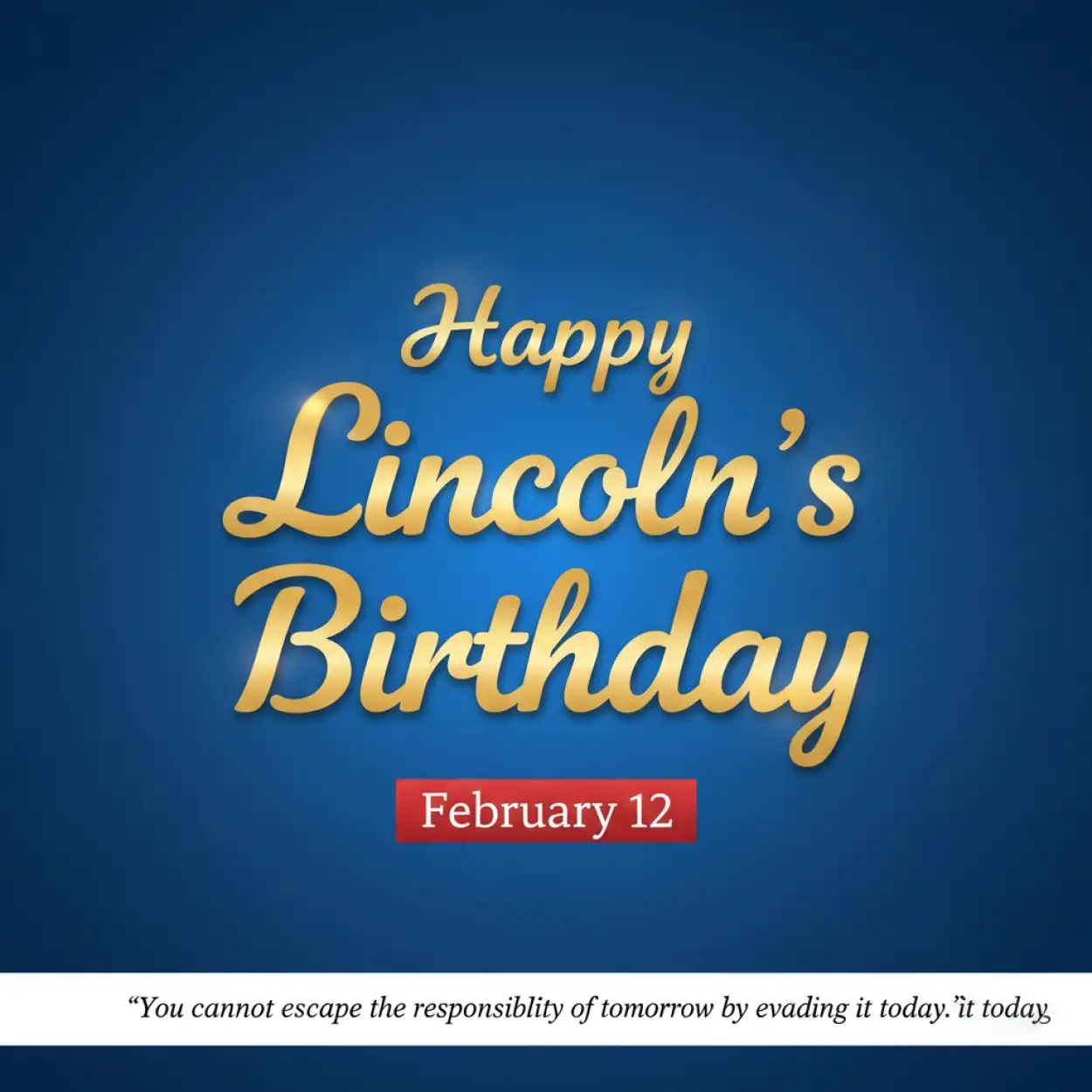 lincolns birthday celebration in schools