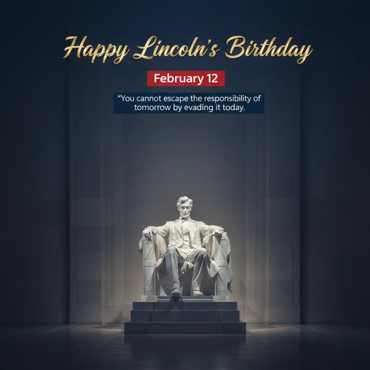 lincolns birthday national hero tribute