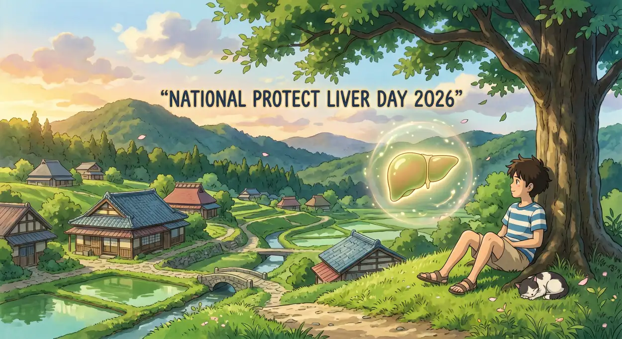 Free Download Liver Awareness Day Banner Design 2026 - High Quality National Protect Liver Day 2026 Image
