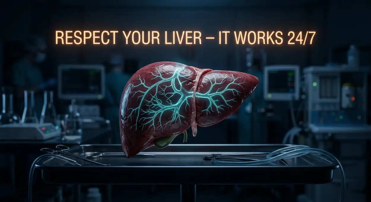 Free Download Liver Care Guide For Beginners - High Quality National Protect Liver Day 2026 Image
