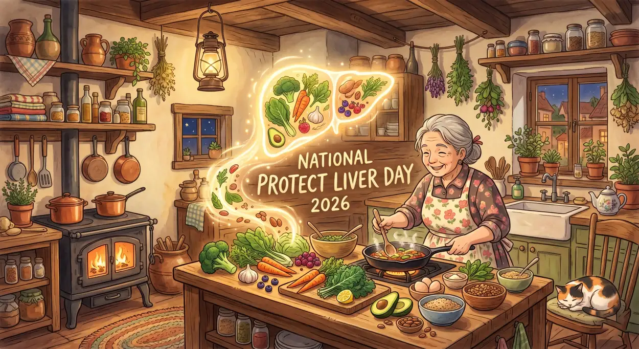 Free Download Liver Disease Prevention Day 2026 - High Quality National Protect Liver Day 2026 Image