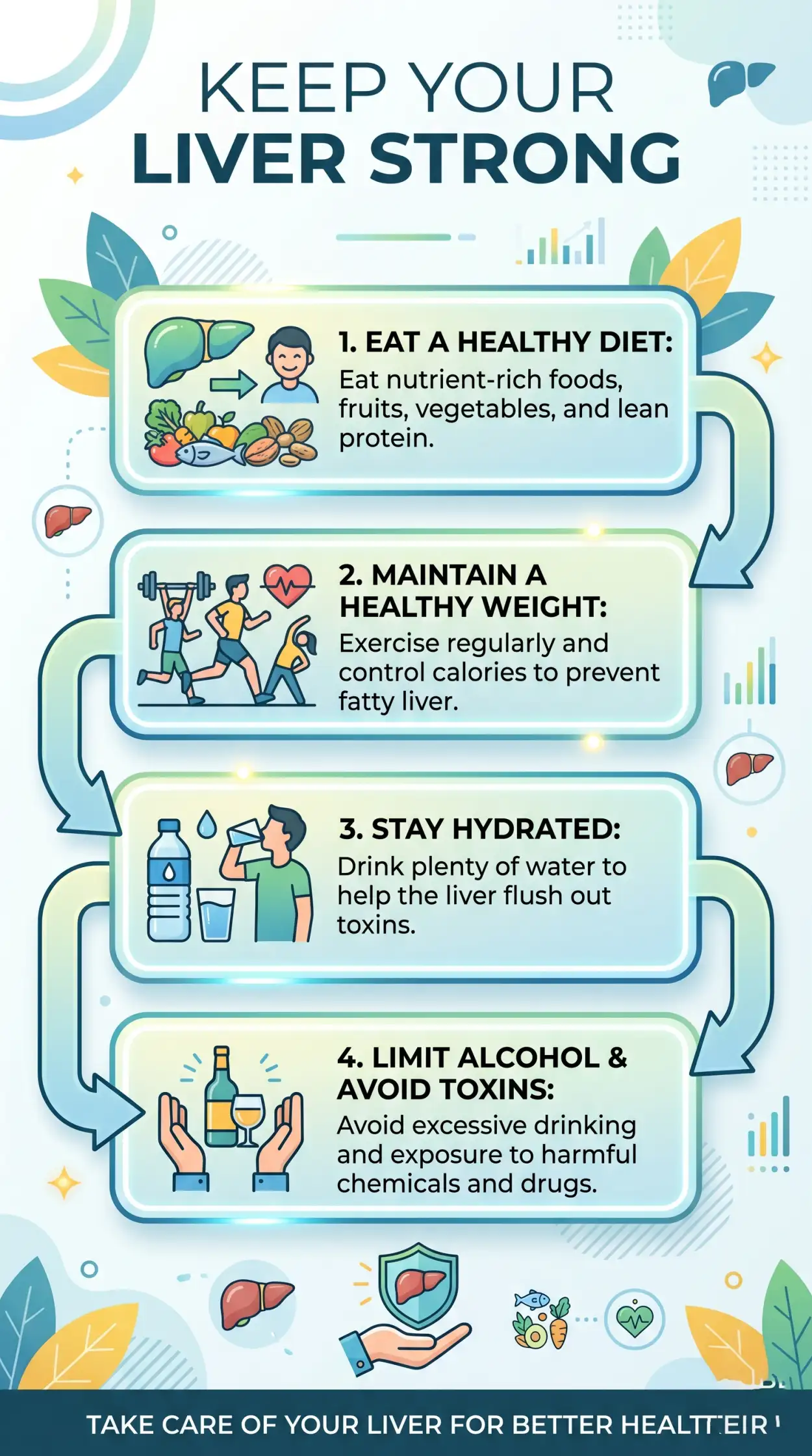 Free Download Liver Disease Prevention Tips - High Quality National Protect Liver Day 2026 Image
