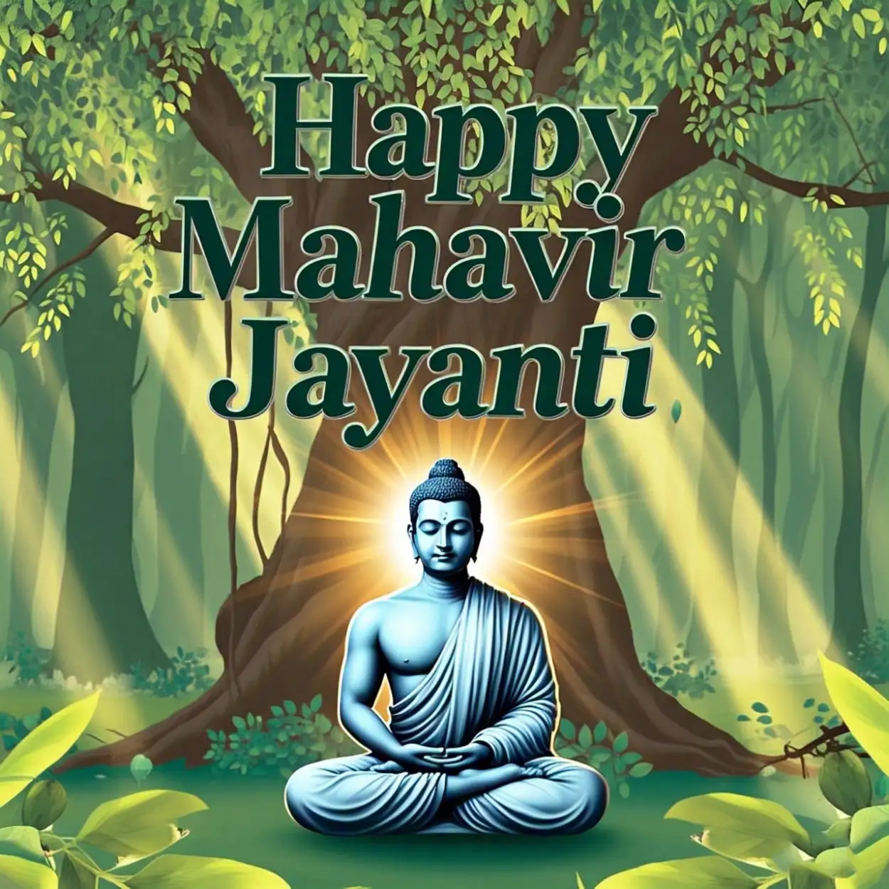 Lord Mahavir transparent