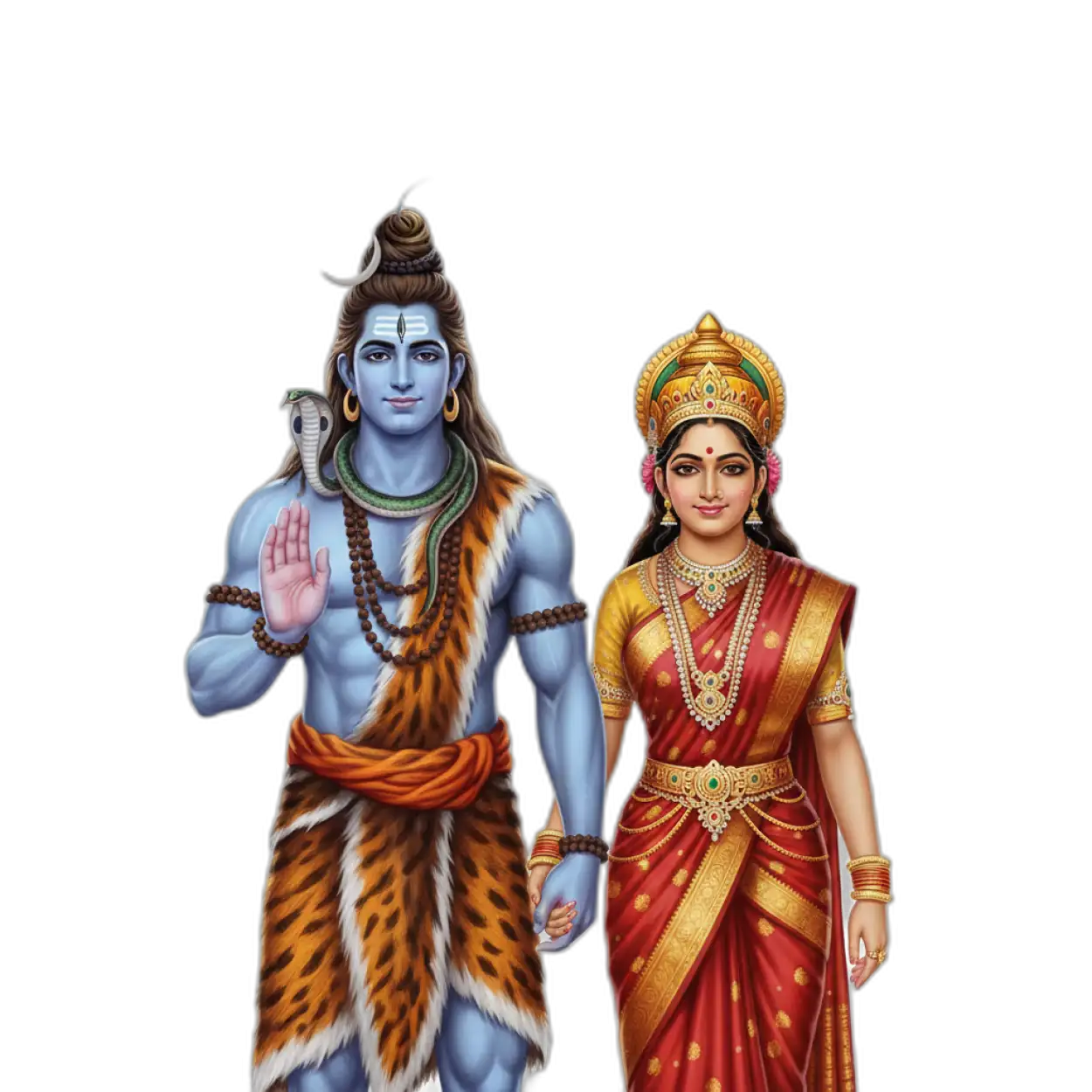 lord shiva png devotional poster