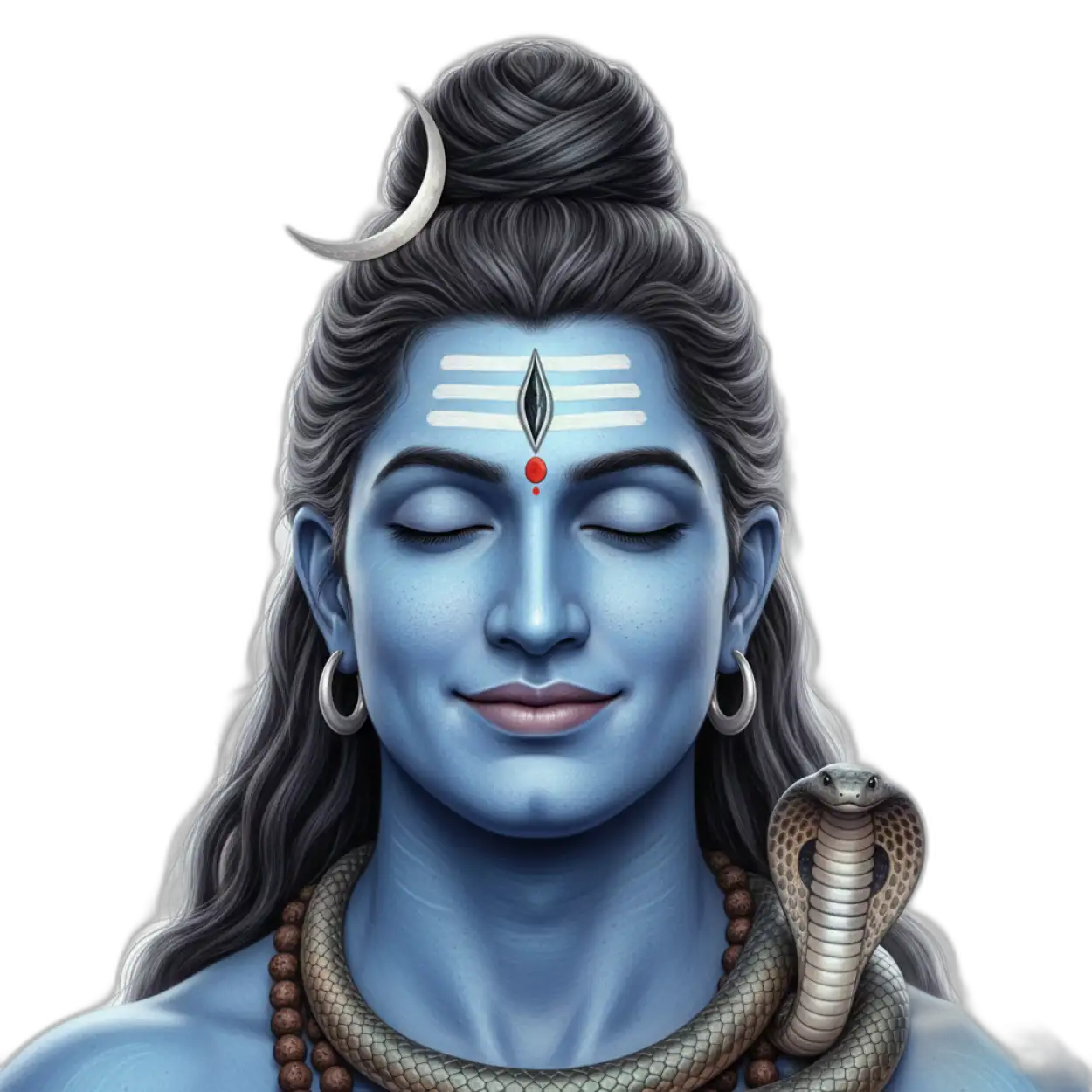 lord shiva png for youtube thumbnail