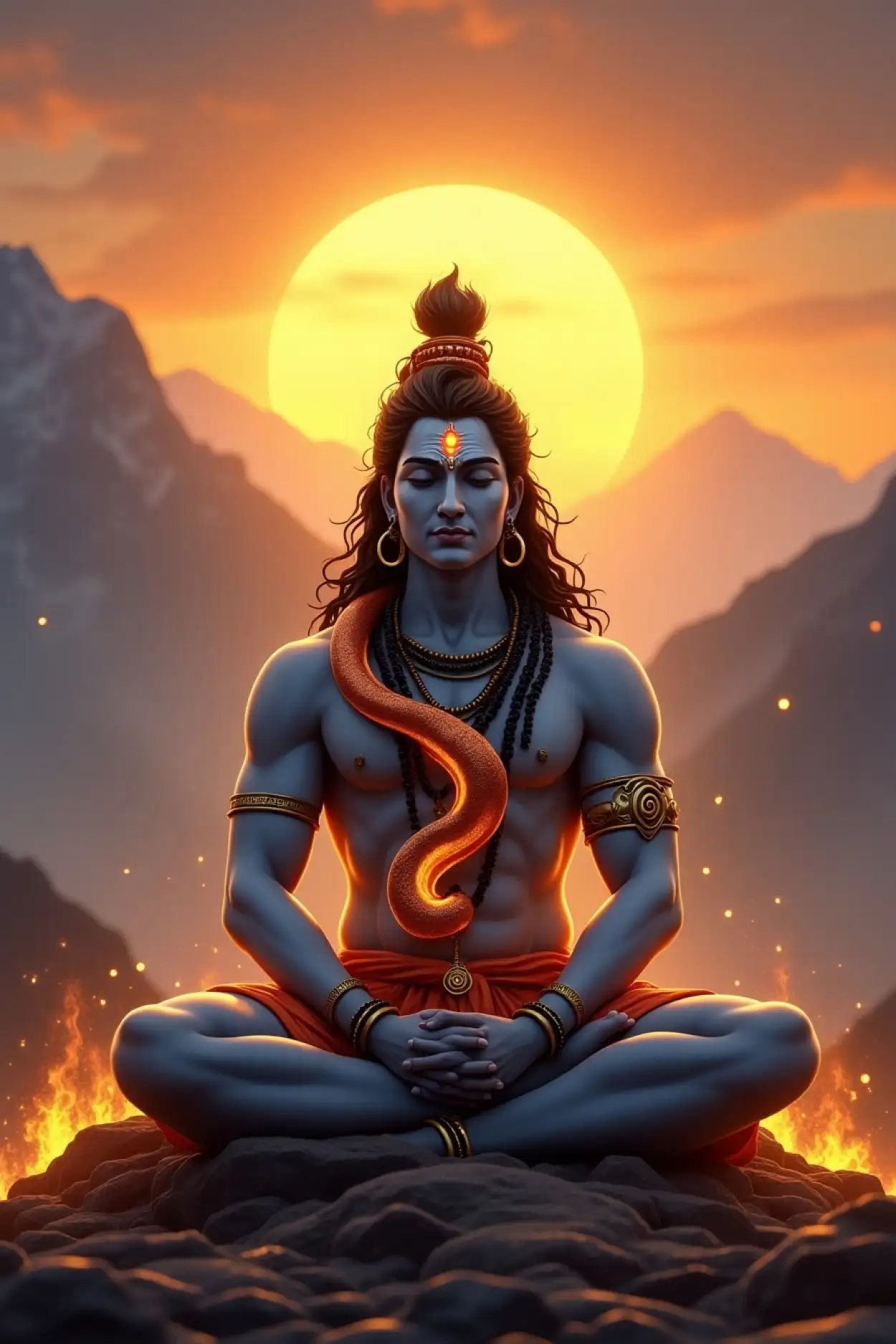 Lord Shiva With Naag Png For 2025 - Royalty Free Happy Nag Panchami 2025 Image | Pngmagic Free Download Lord Shiva With Naag Png For 2025 - High Quality Happy Nag Panchami 2025 PNG Image