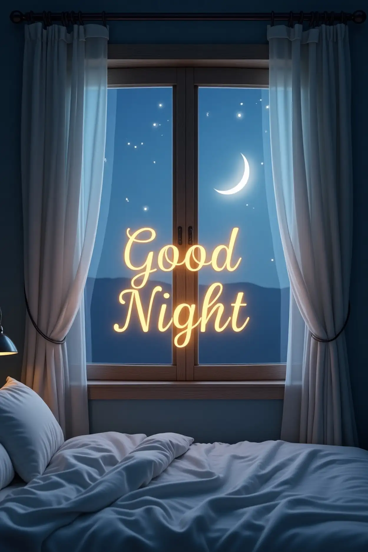 Free Download Love You Good Night Message With Emoji - High Quality Good Night Background