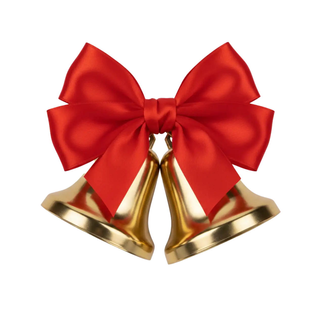 Free Download Luxury Christmas Bells Png Premium Look - High Quality Christmas Bells Png PNG Image